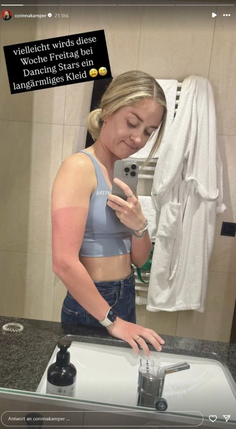 Corinna Kamper Sonnenbrand