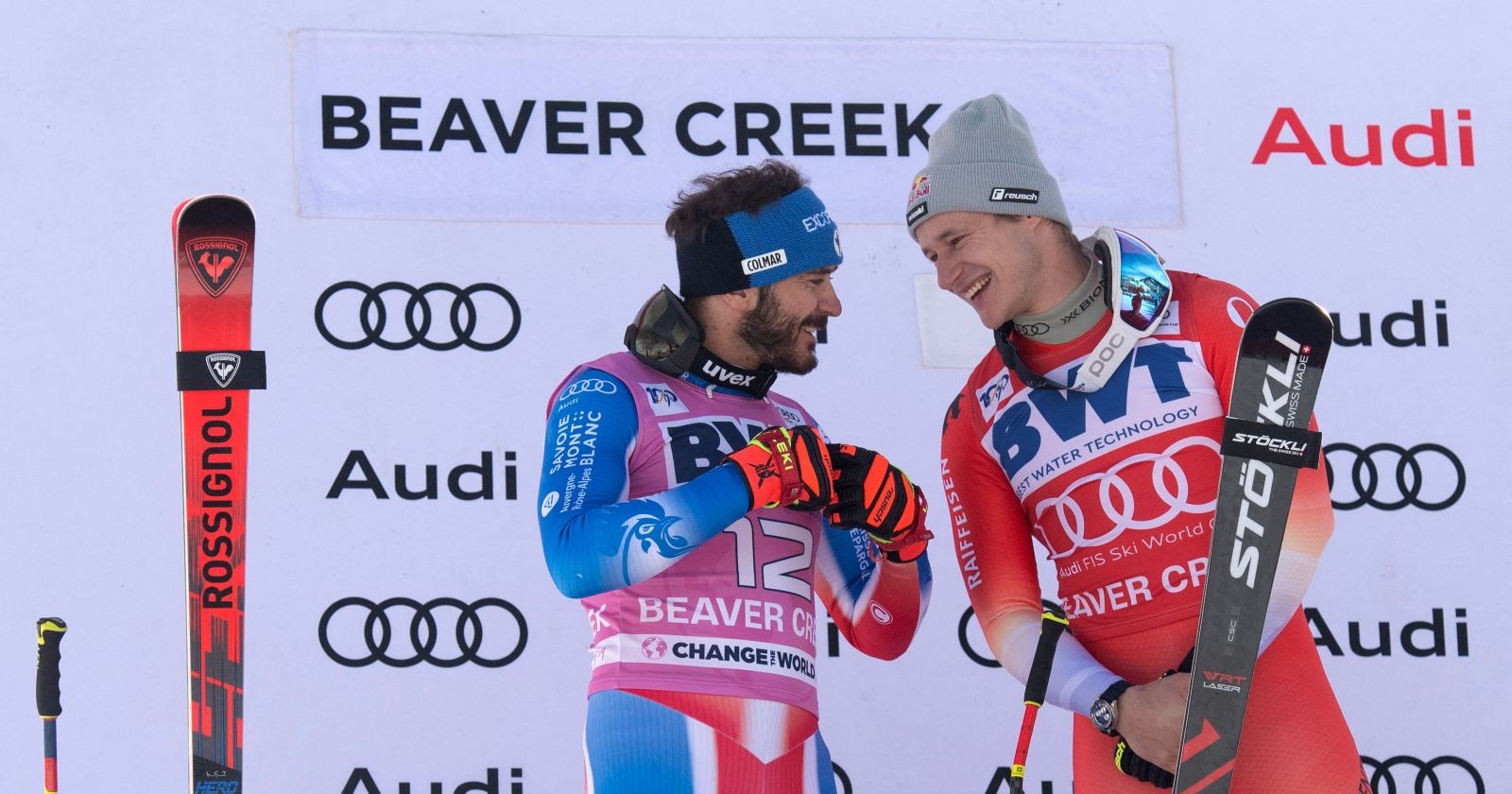 Cyprien Sarrazin und Marco Odermatt