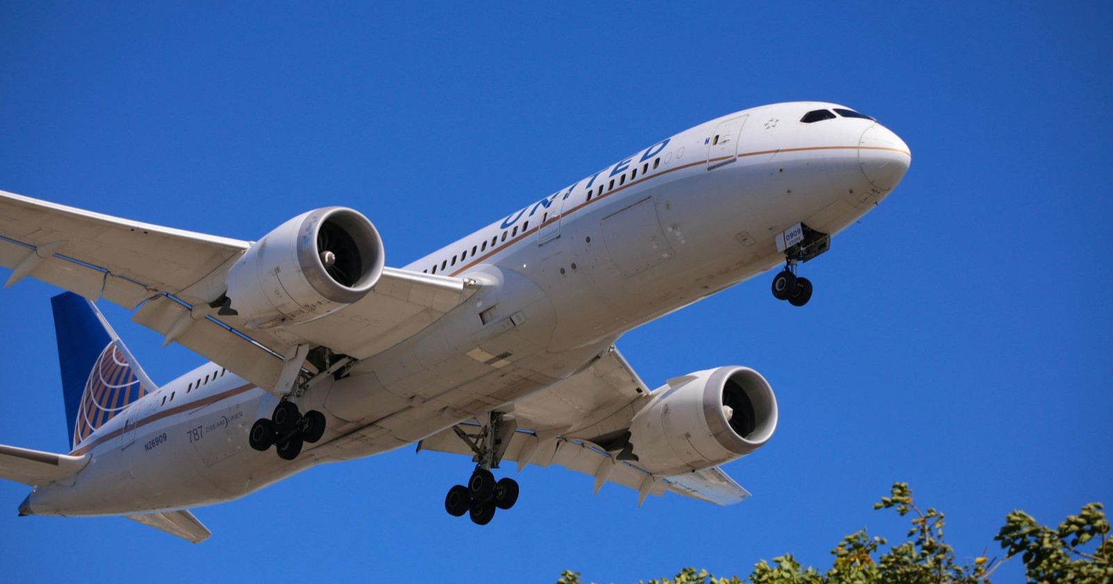 United Airlines Fluzeug