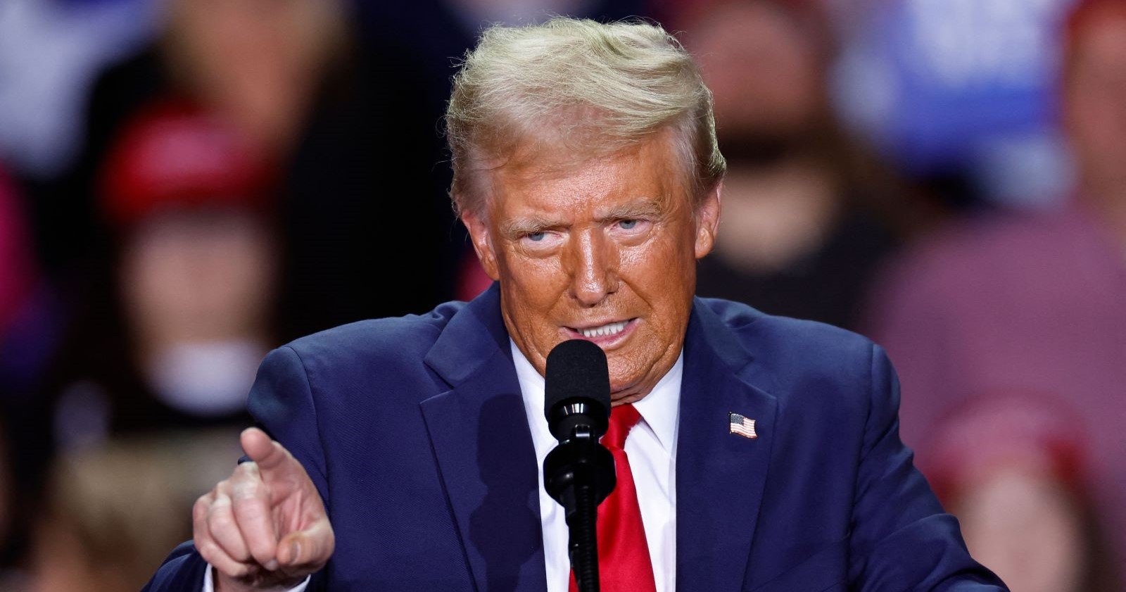 US-Präsident Donald Trump lässt sich von seinem Handelskrieg nicht abbringen.