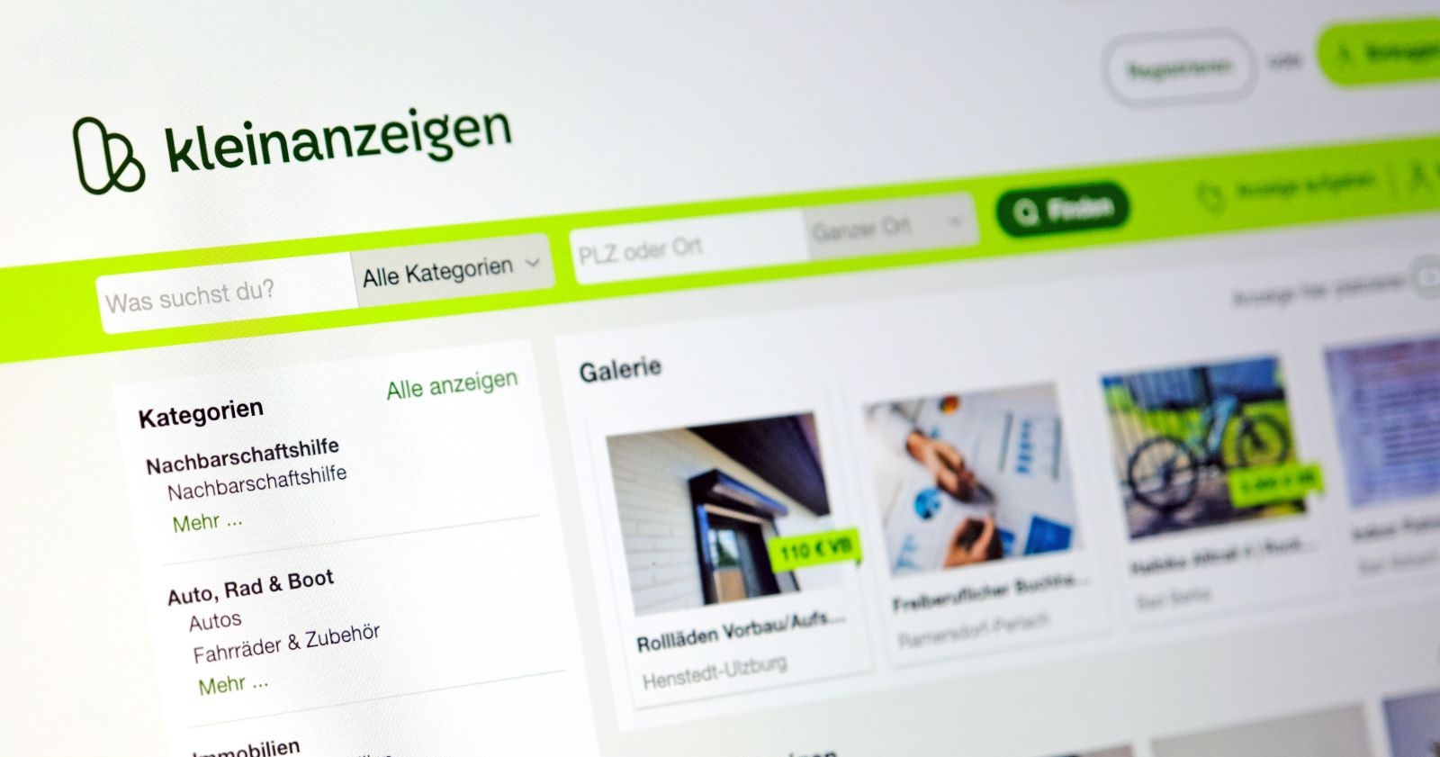 Weil eine Mutter ihr Baby auf der Seite kleinanzeigen.de zum Verschenken angeboten hat, haben besorgte Nutzer die Polizei alarmiert.