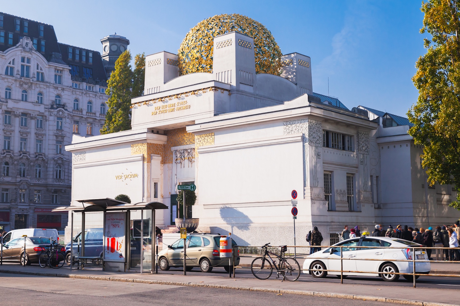 Die Secession in Wien.
