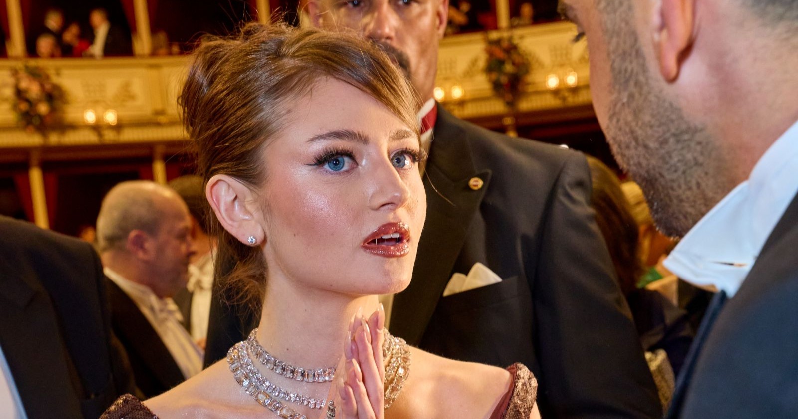 Leni Klum am Wiener Opernball