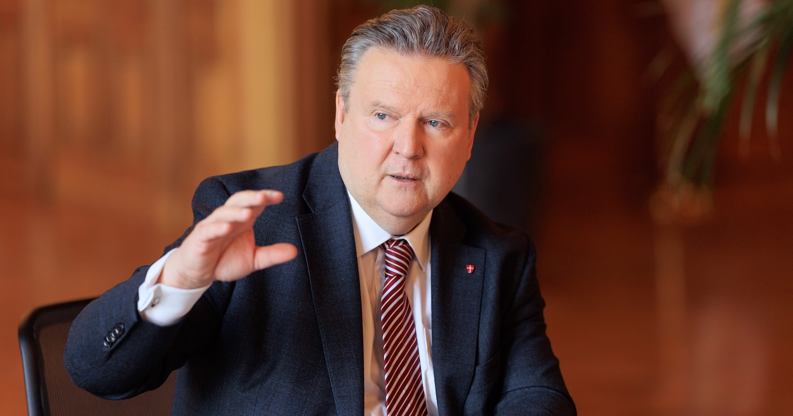 Wiens Bürgermeister im Gespräch mit weekend Magazin