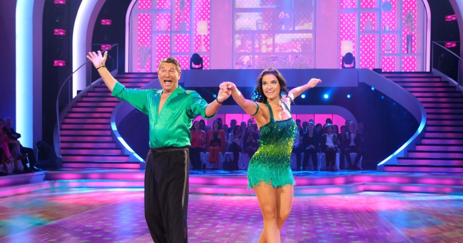 Wolfgang Fifi Pissecker und Conny Kreuter bei &quot;Dancing Stars&quot;