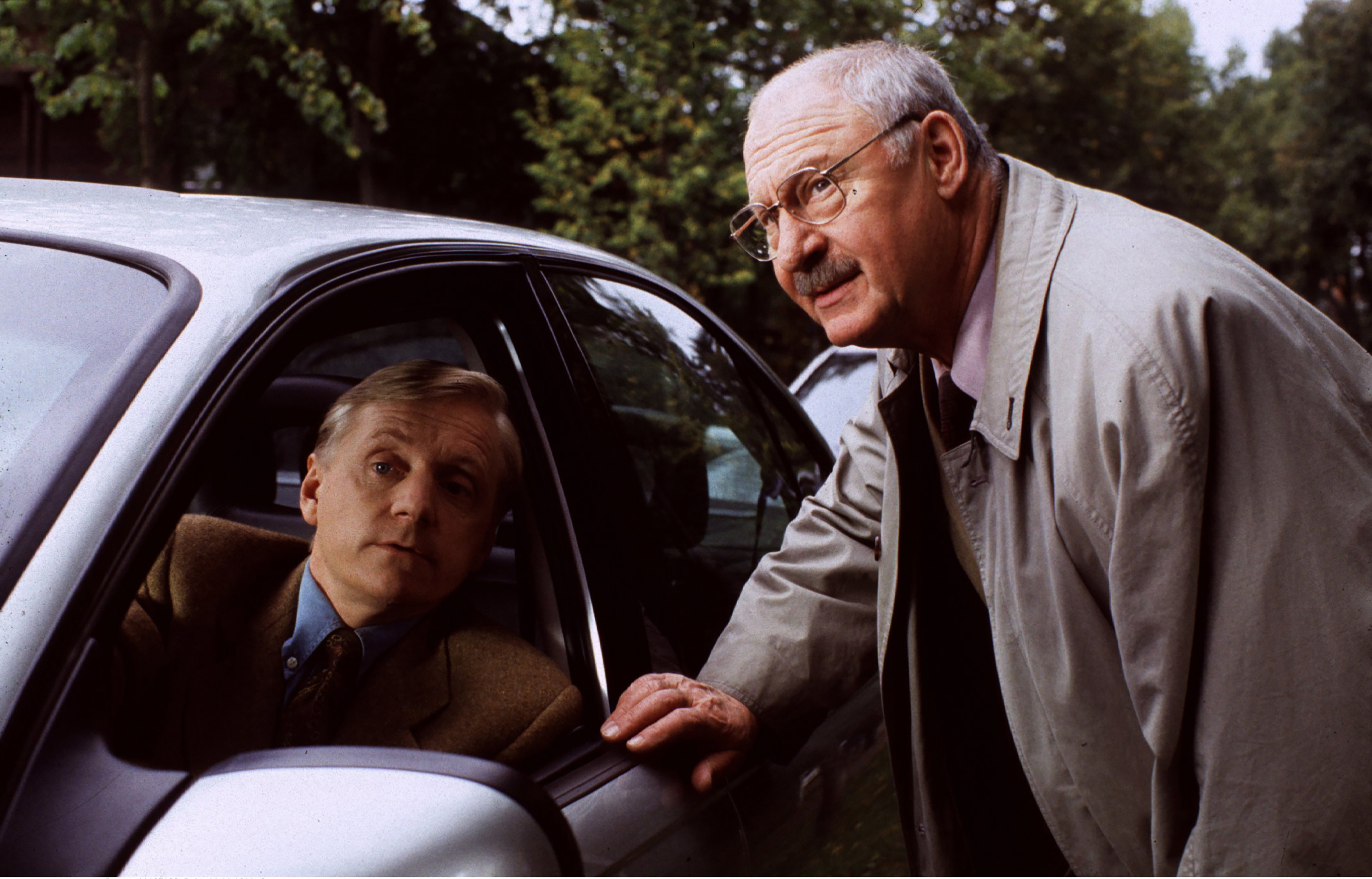 Szene mit Rolf Schimpf in &quot;Der Alte&quot;.