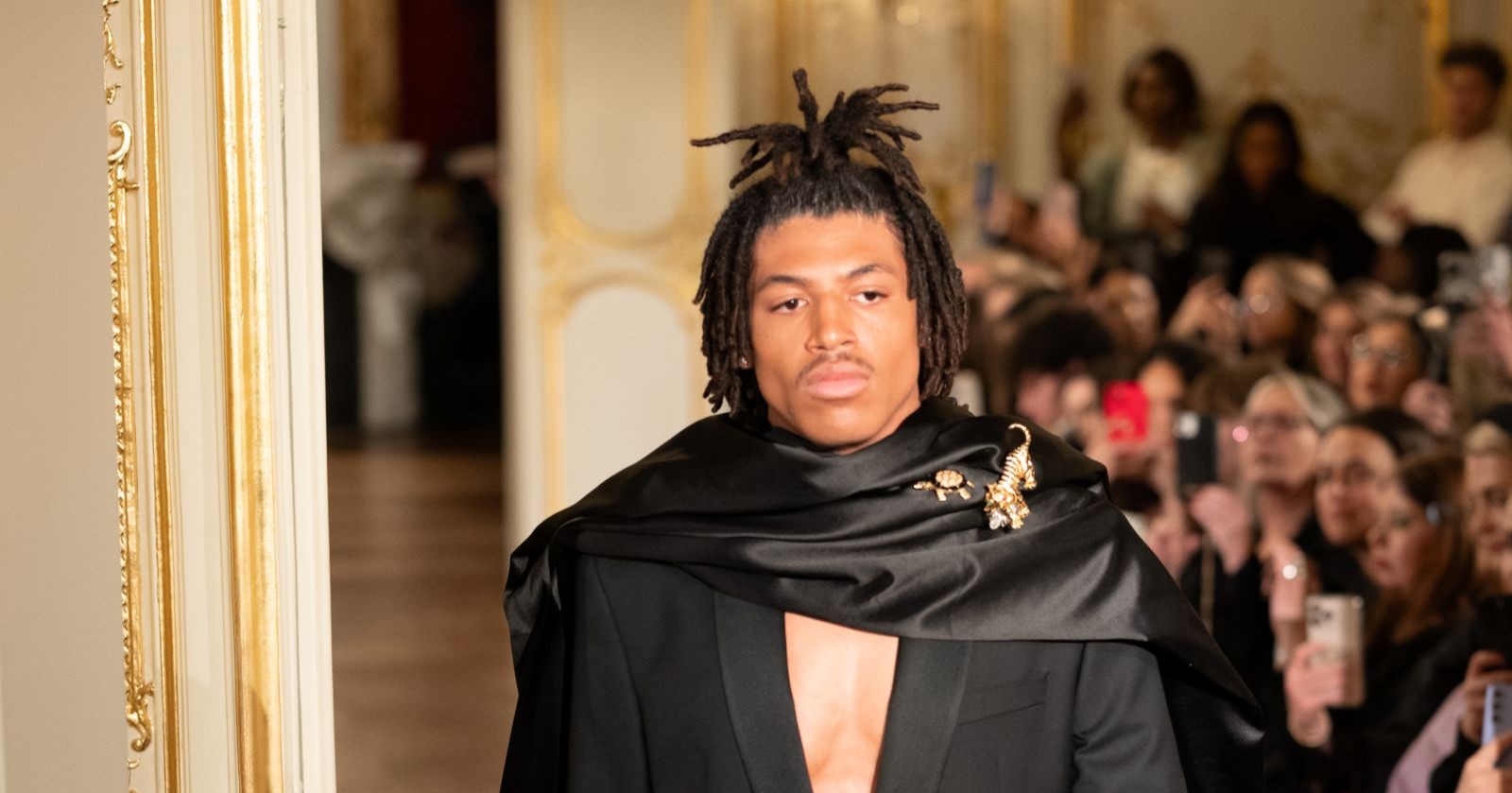 Henry Samuel auf dem Laufsteg