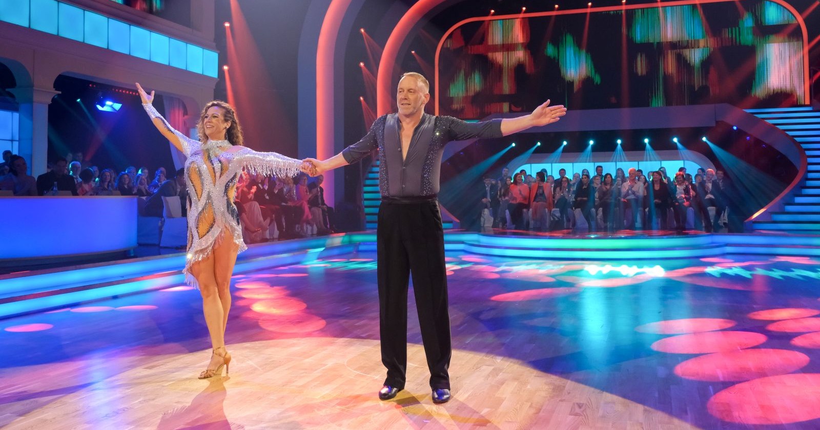 Stefan Koubek und Manuela Stöckl auf dem &quot;Dancing Stars&quot;-Parkett