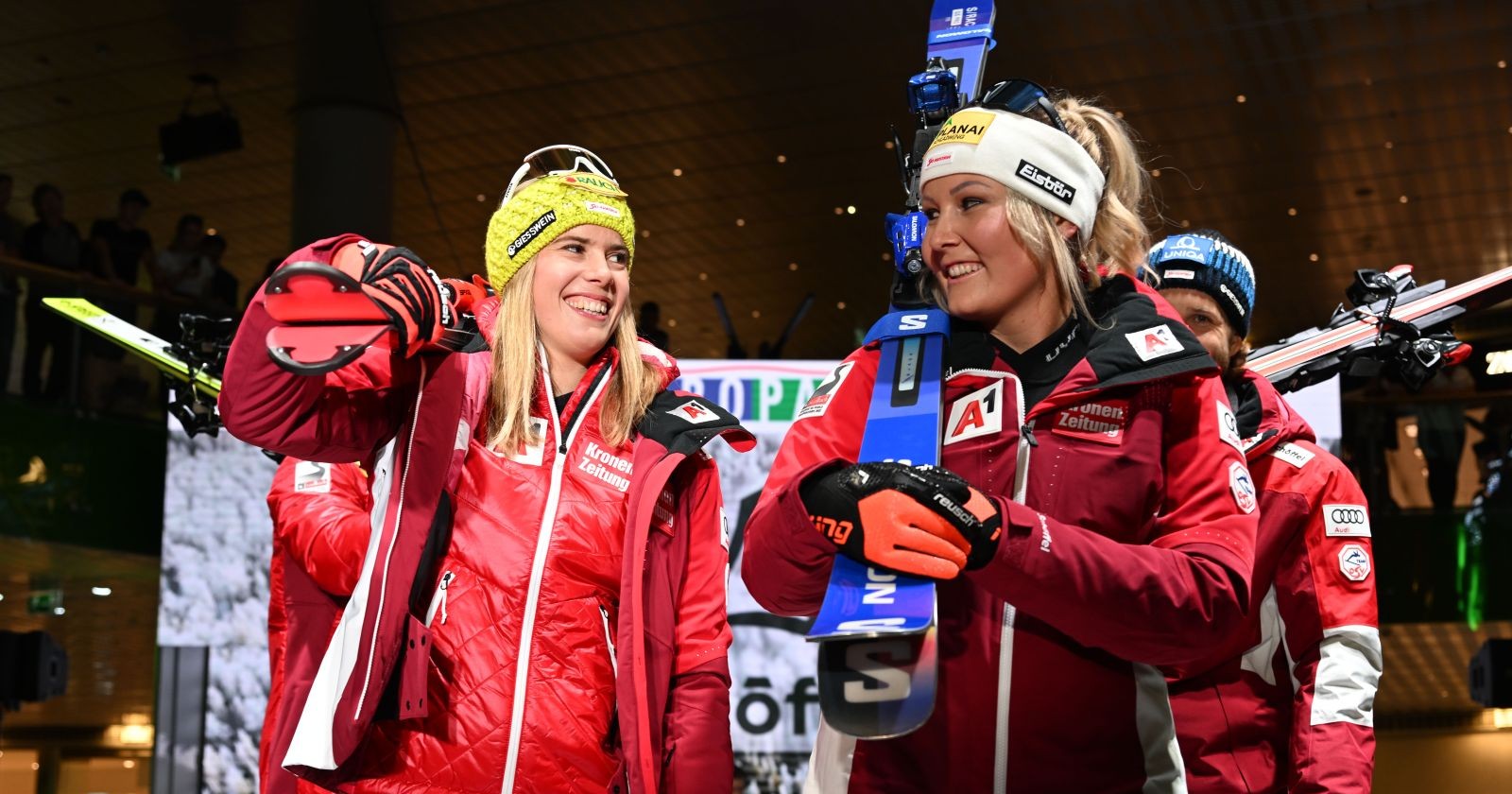 Katharina Liensberger und Tamara Tippler