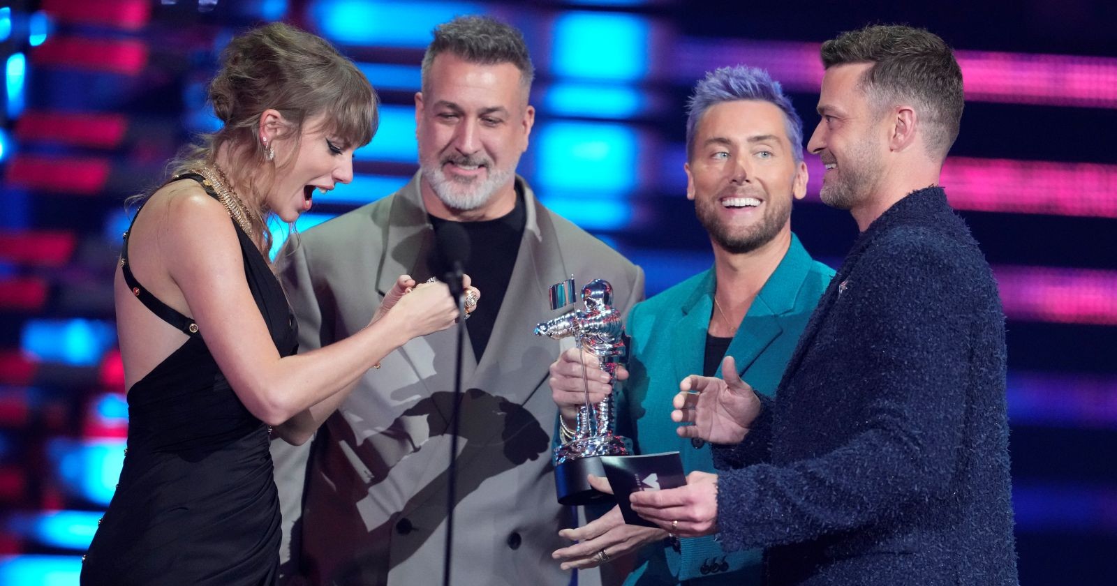 Taylor Swift und Justin Timberlake auf der Bühne