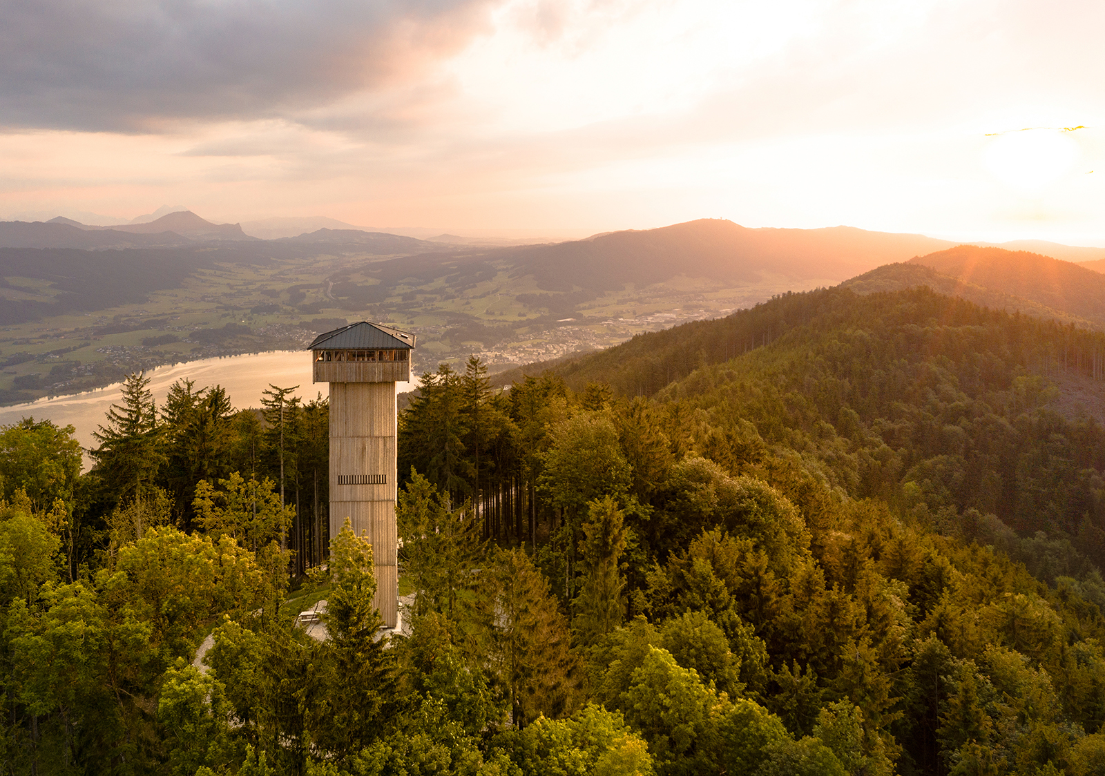 Aussichtsturm Kulmspitz | Credit: TVB MondseeIrrsee/Michael Kuschei