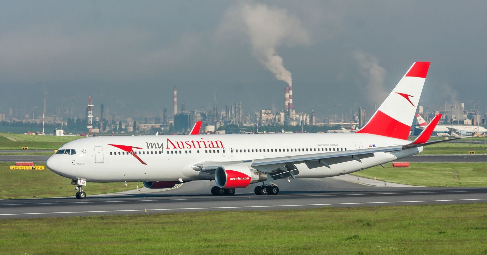 Flieger der Austrian Airlines