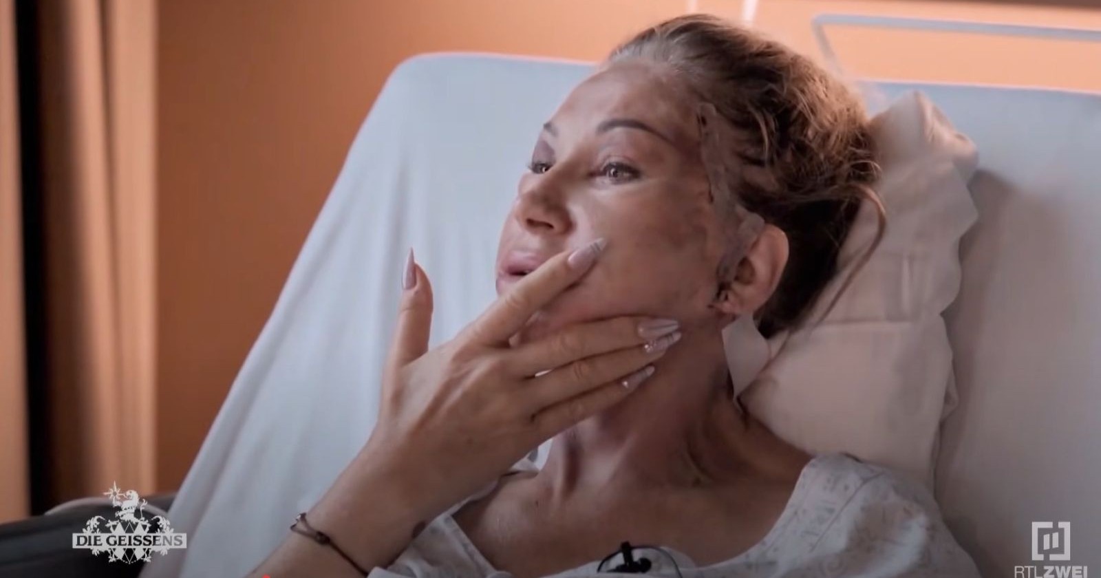 Carmen Geiss im Spital