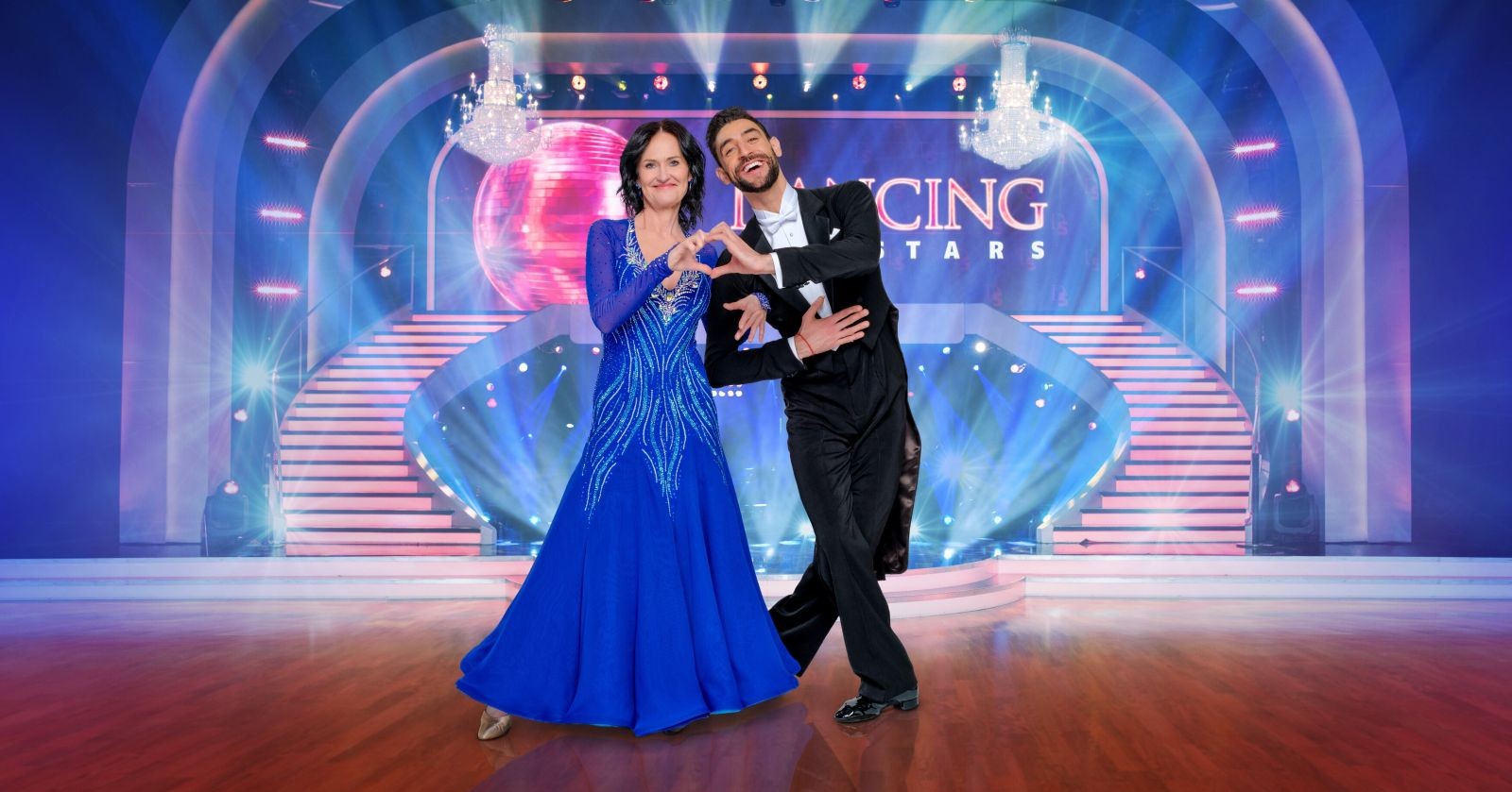 Eva Glawischnig &amp; Dimitar Stefanin bei &quot;Dancing Stars&quot;