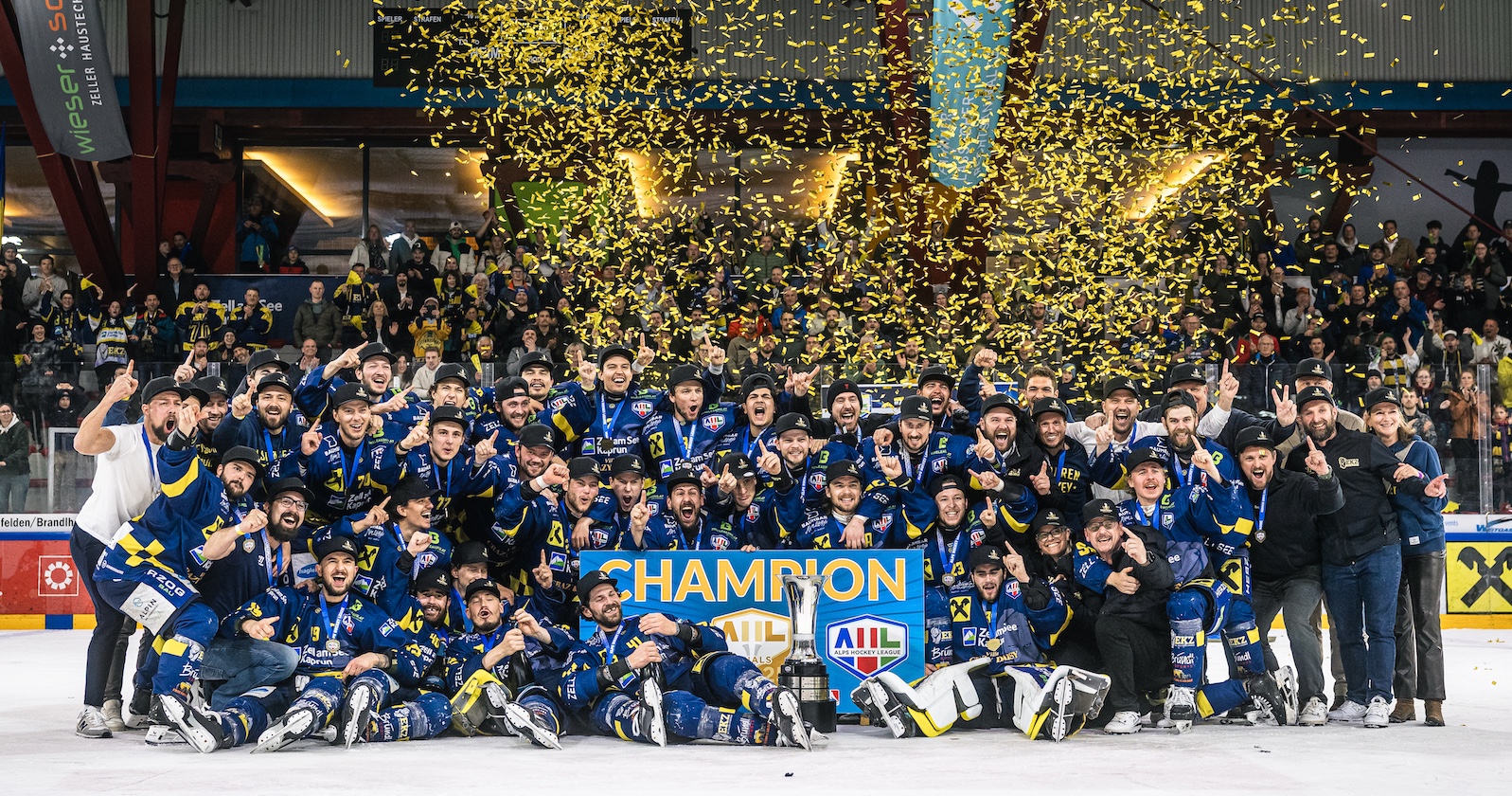 Die Zeller Eisbären gehen in die Geschichte der AHL ein.
