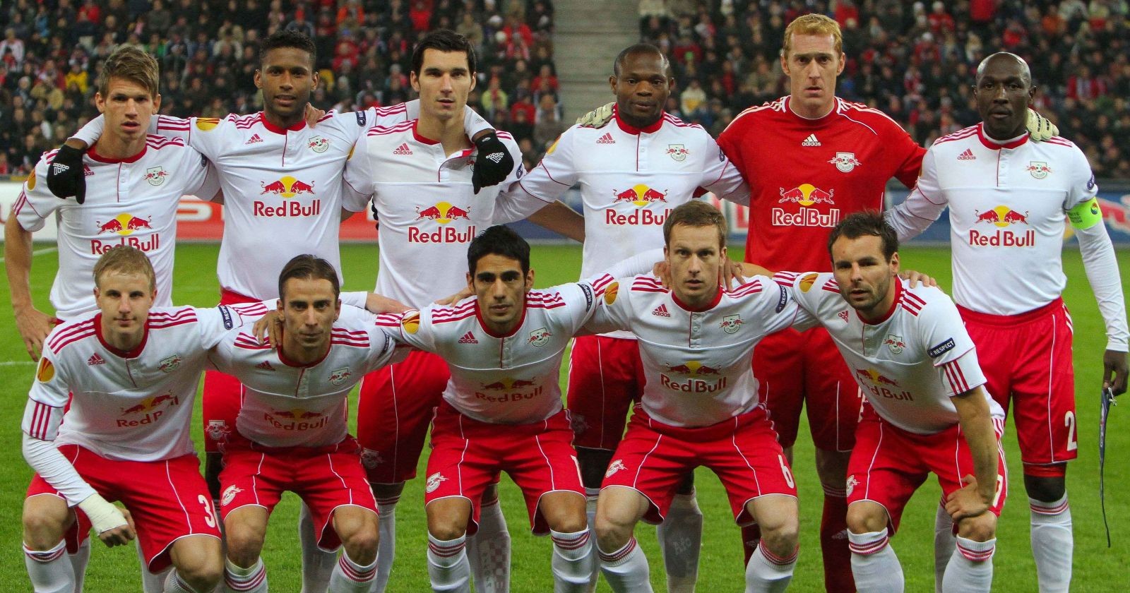 Das Team von Red Bull Salzburg 2010.