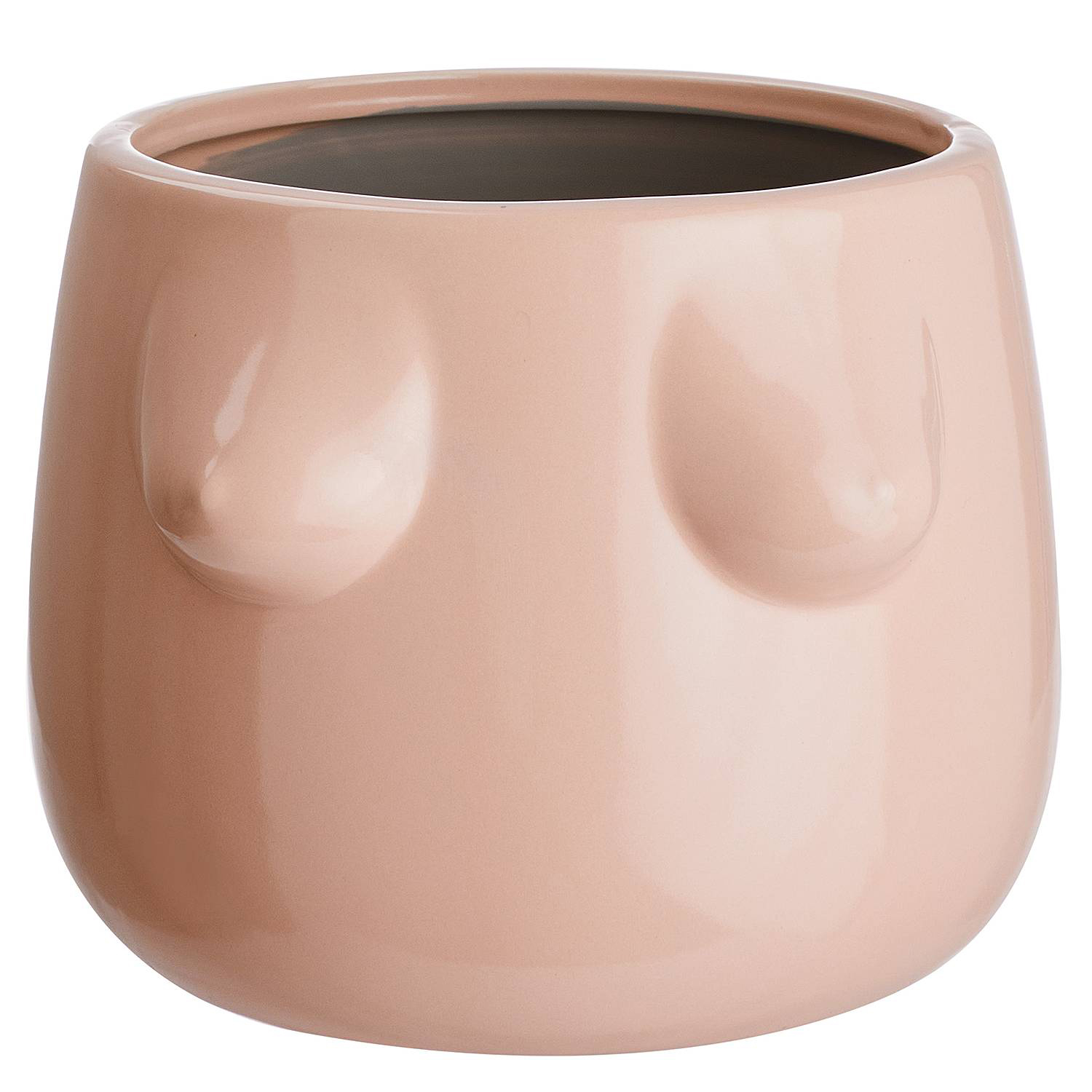 Blumentopf mit Brüsten