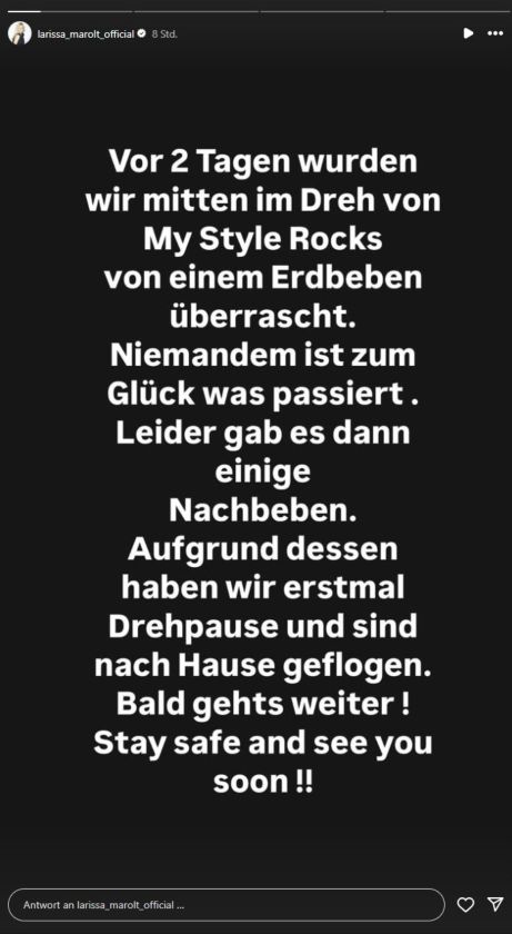 Larissa Marolt Instagram