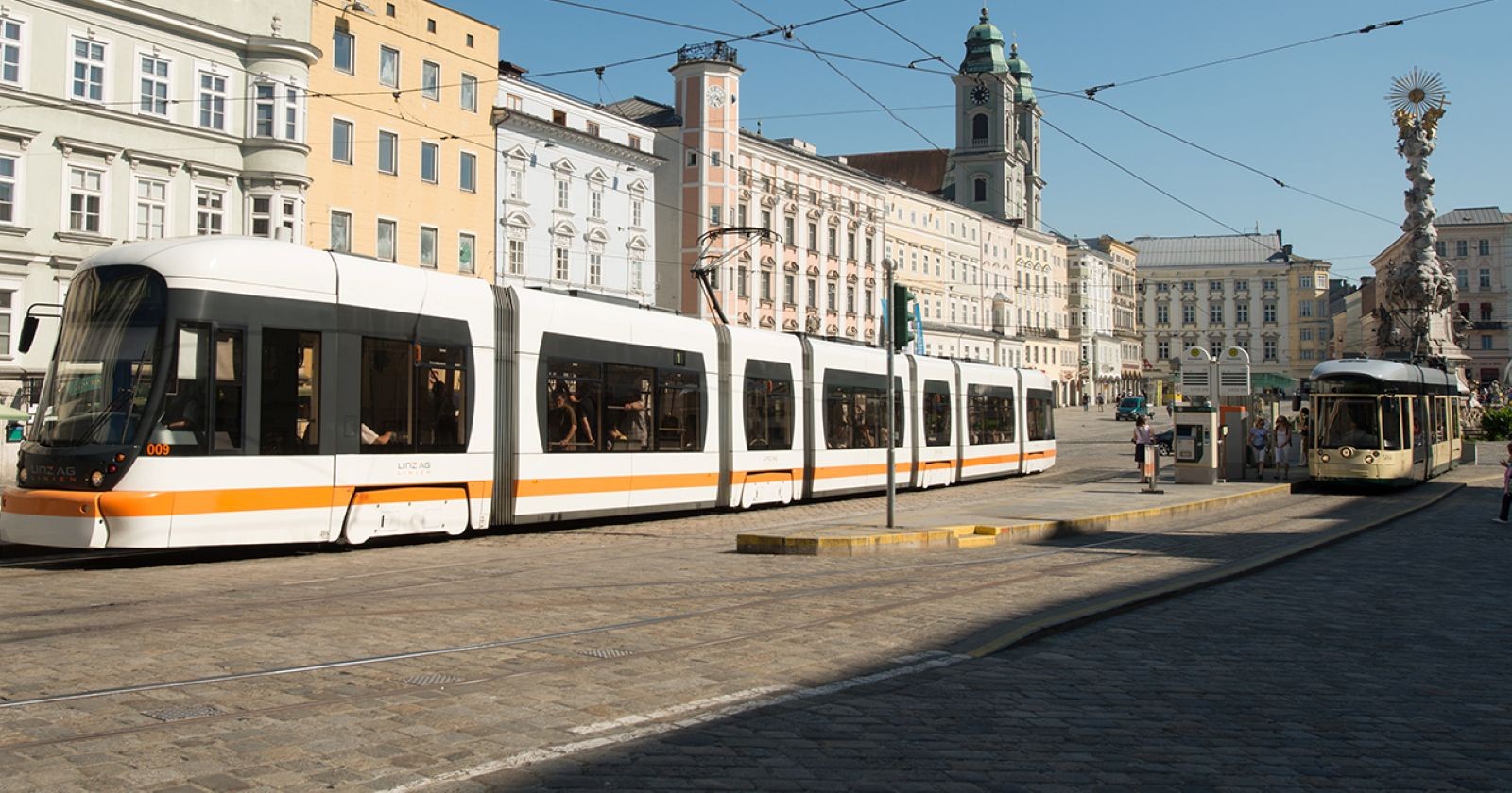 Straßenbahn in Linz