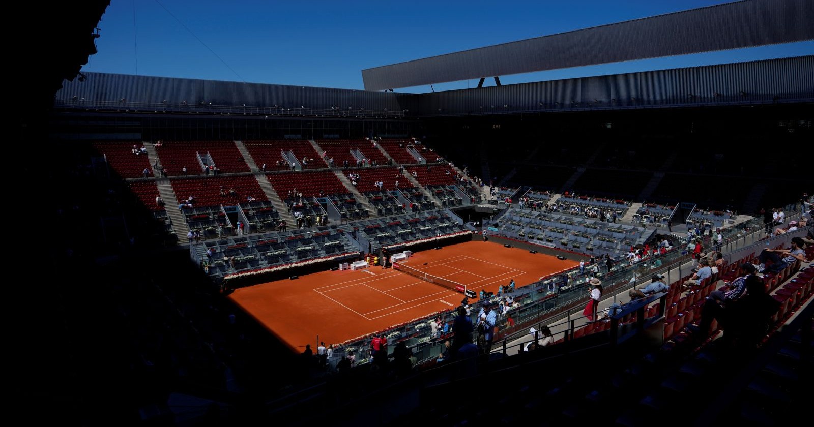 Tennisplatz in Madrid