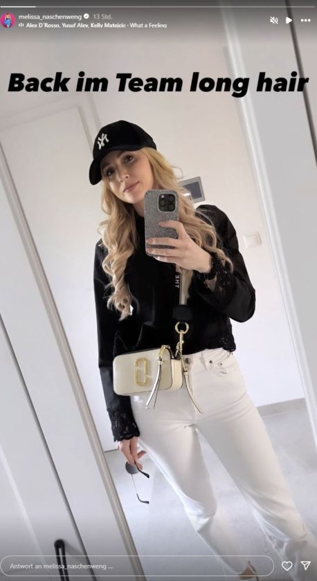 Schlagerstar Melissa Naschenweng mit neuer Frisur