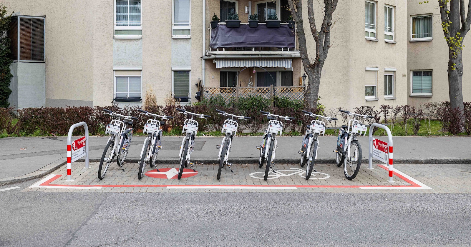 WienMobil Rad-Station in Floridsdorf