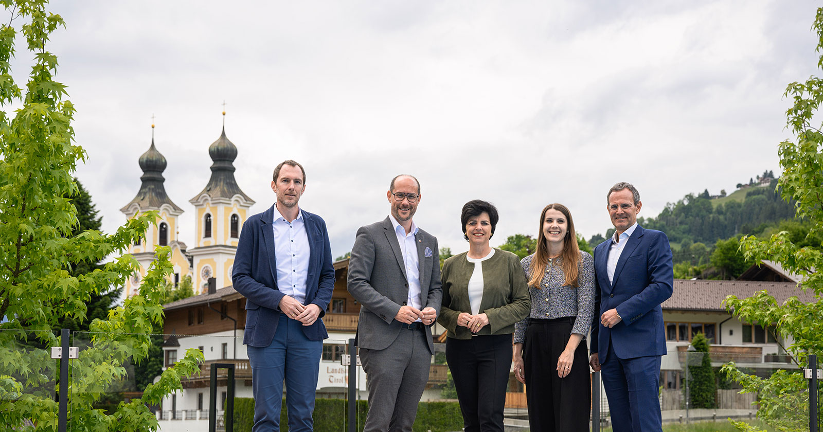 Die Initiatoren von „Tourismusforum on tour“ | Credit: Tirol Werbung / Franz Oss