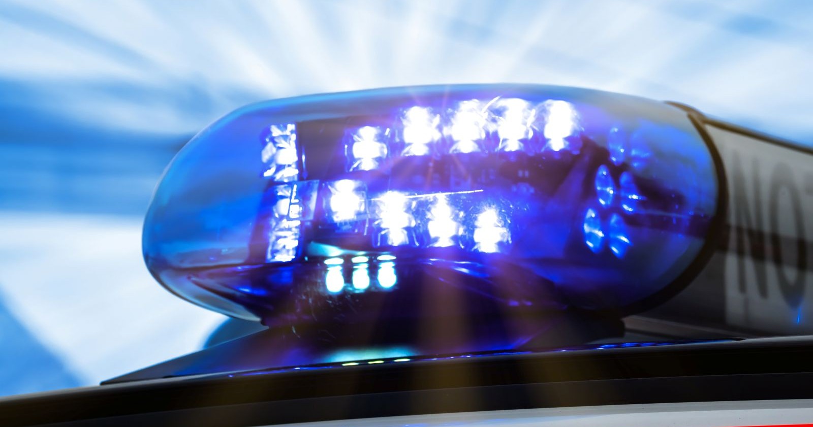 Notlicht auf Rettungswagen