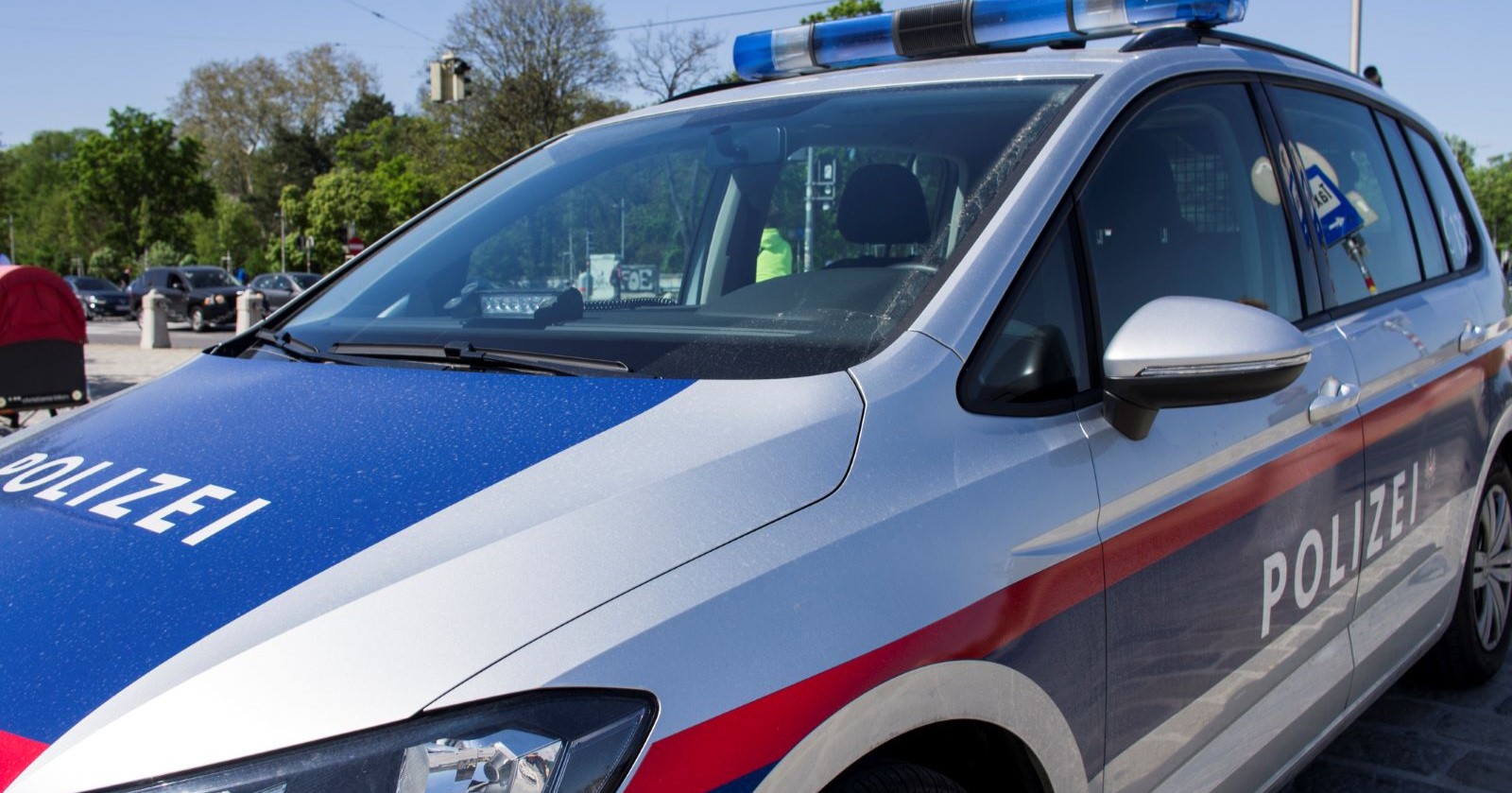 Polizeiauto: Themenbild für den Einsatz nach der Home Invasion in Penzing