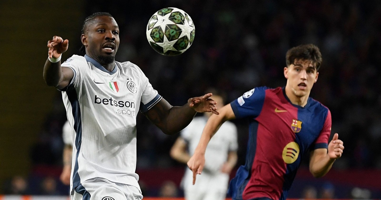 Marcus Thuram und Pau Cubarsi