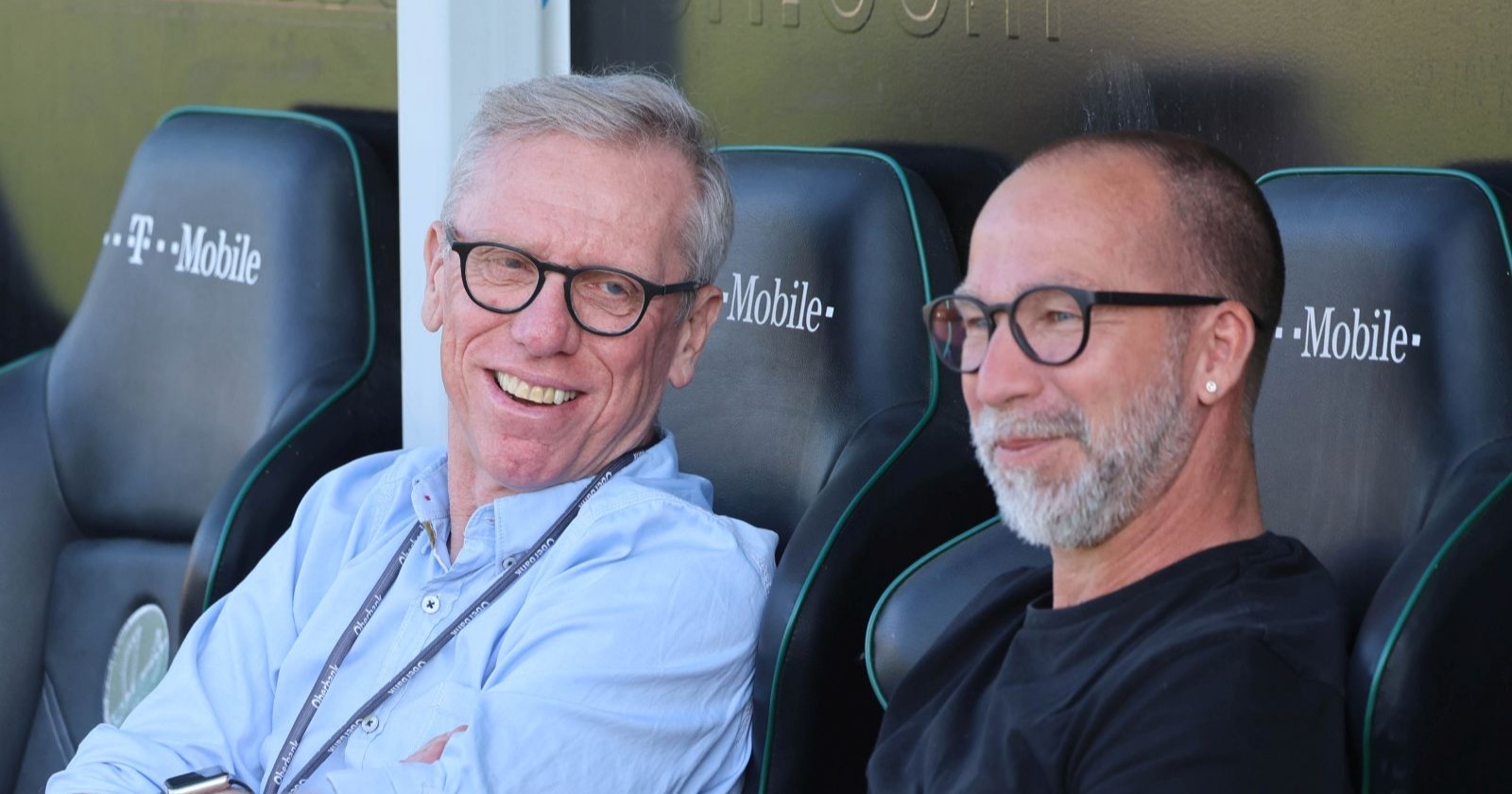 Peter Stöger und Roman Mählich