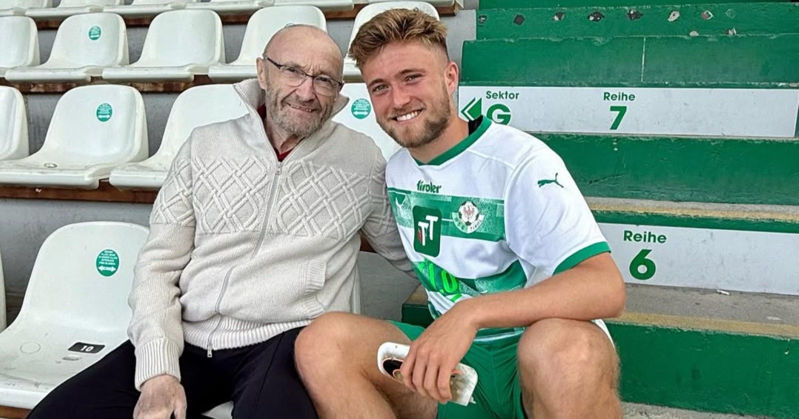 Phil und Mathew Collins in Wattens