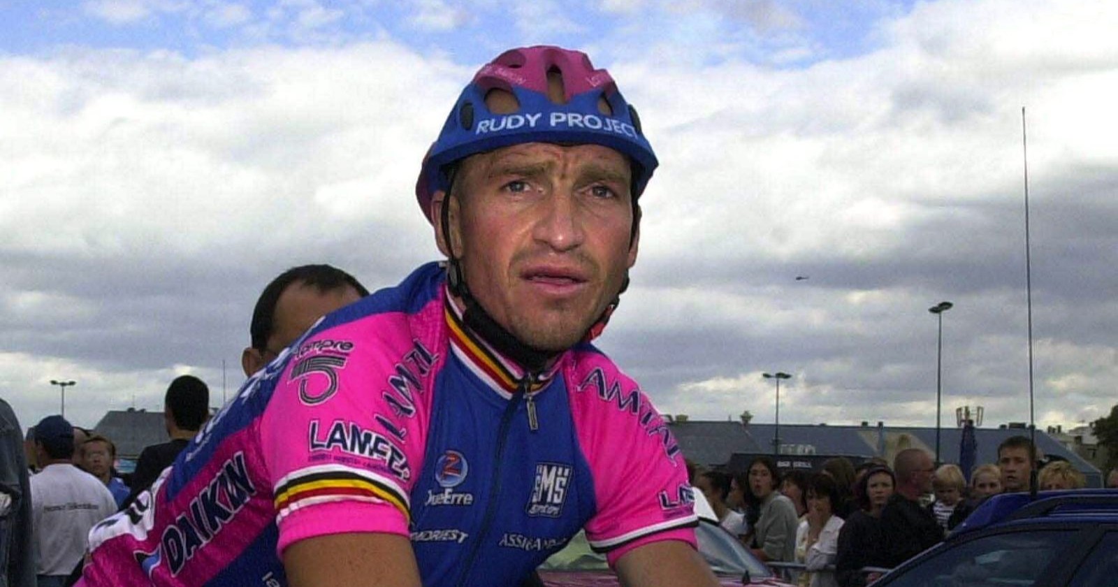 Ludo Dierckxsens auf dem Fahrrad