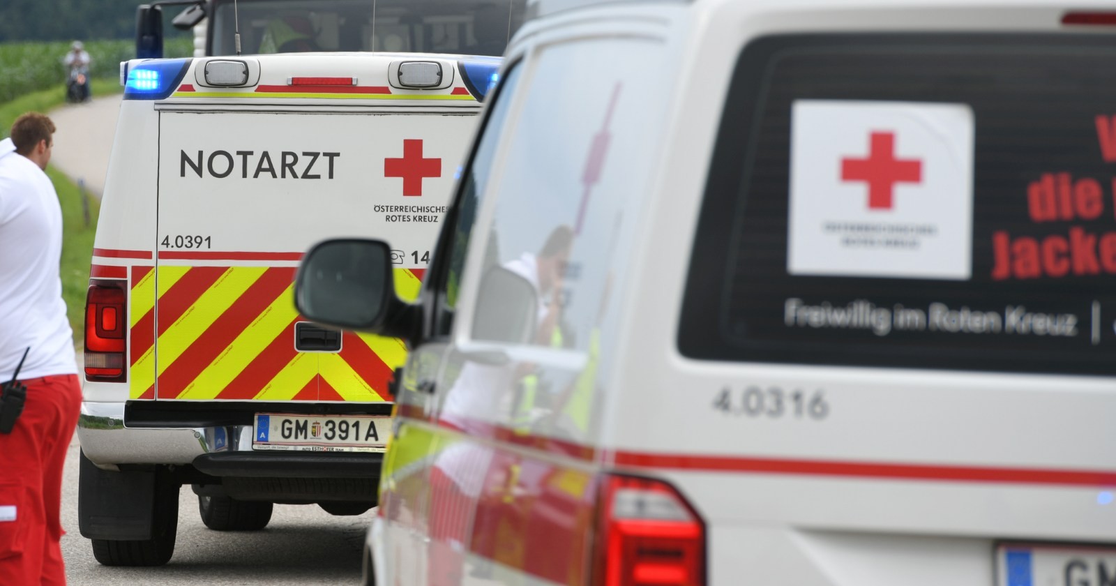 Rettungs und Notarztfahrzeuge