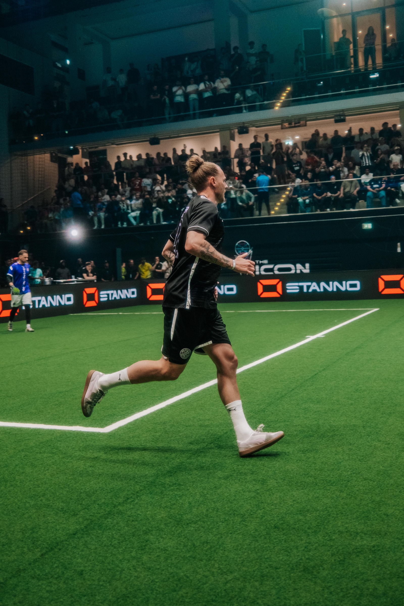 Stefan Federer in action.