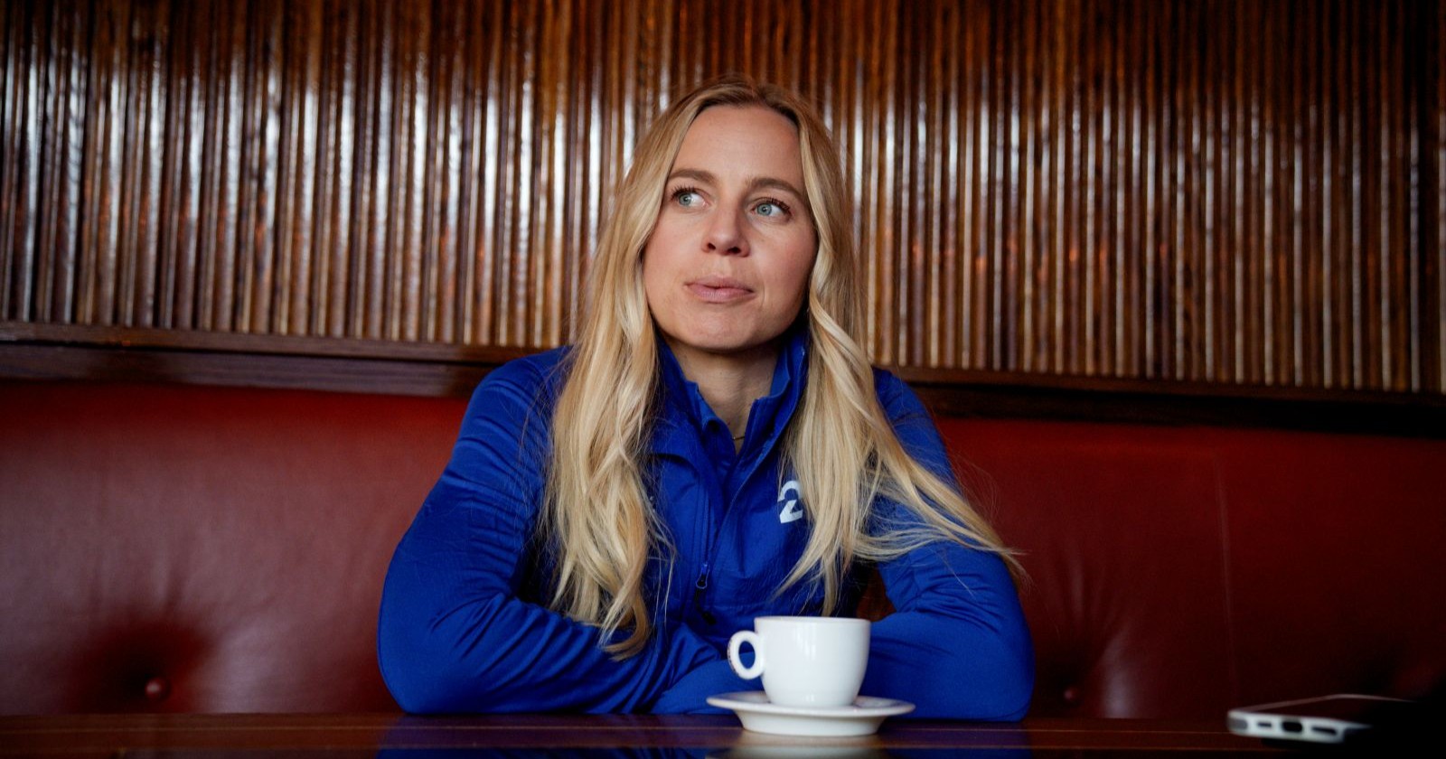 Tiril Eckhoff in der Villa Paradiso in Oslo