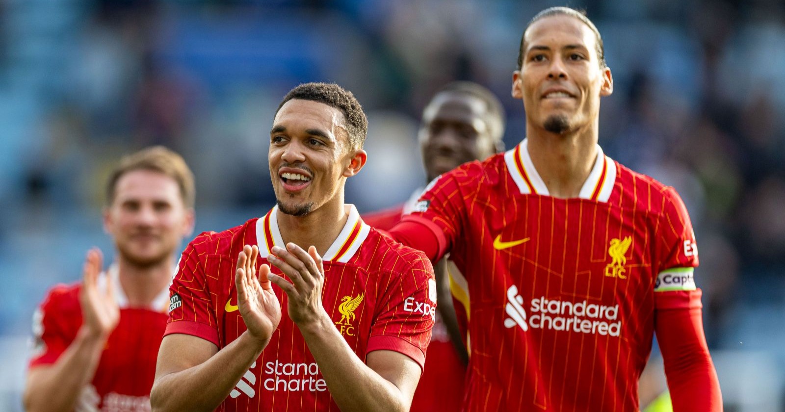 Trent Alexander-Arnold und Virgil Van Dijk