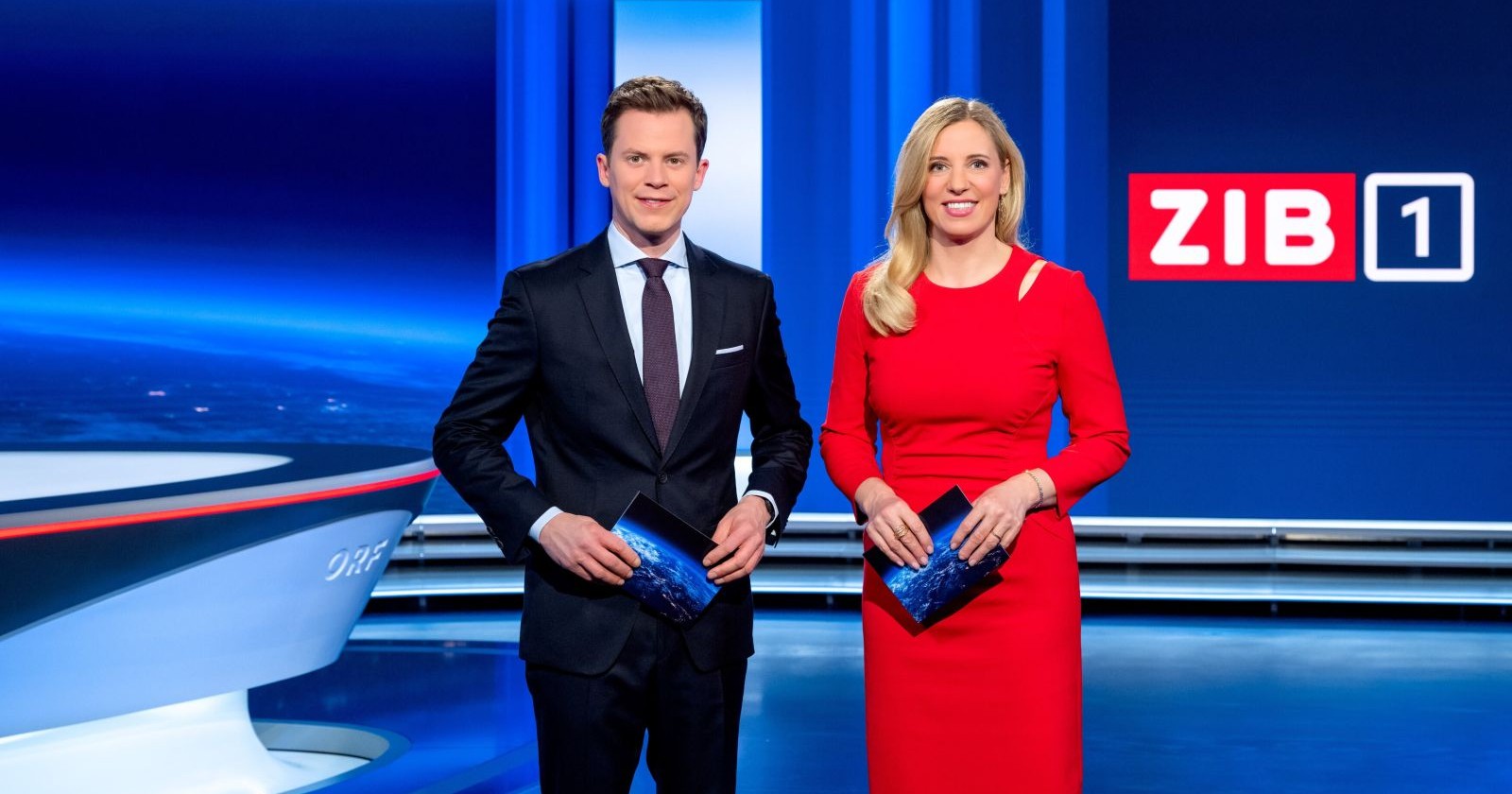 Tobias Pötzelsberger, Susanne Höggerl im Studio