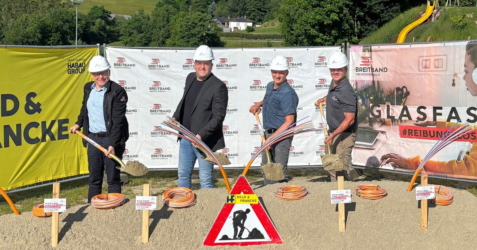 Martin Wachutka, Felix Grubich, Günter Siegl und Volker Dobringer | Credit: BBOÖ