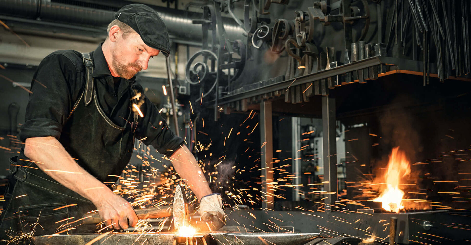 Peter Reisinger lässt Funken sprühen.