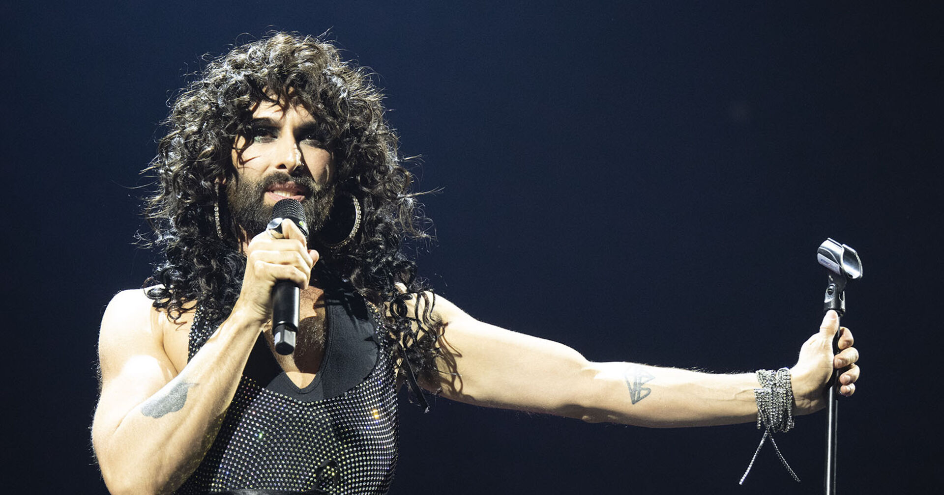 Tom Neuwirth alias Conchita Wurst im Rahmen eines Auftritts