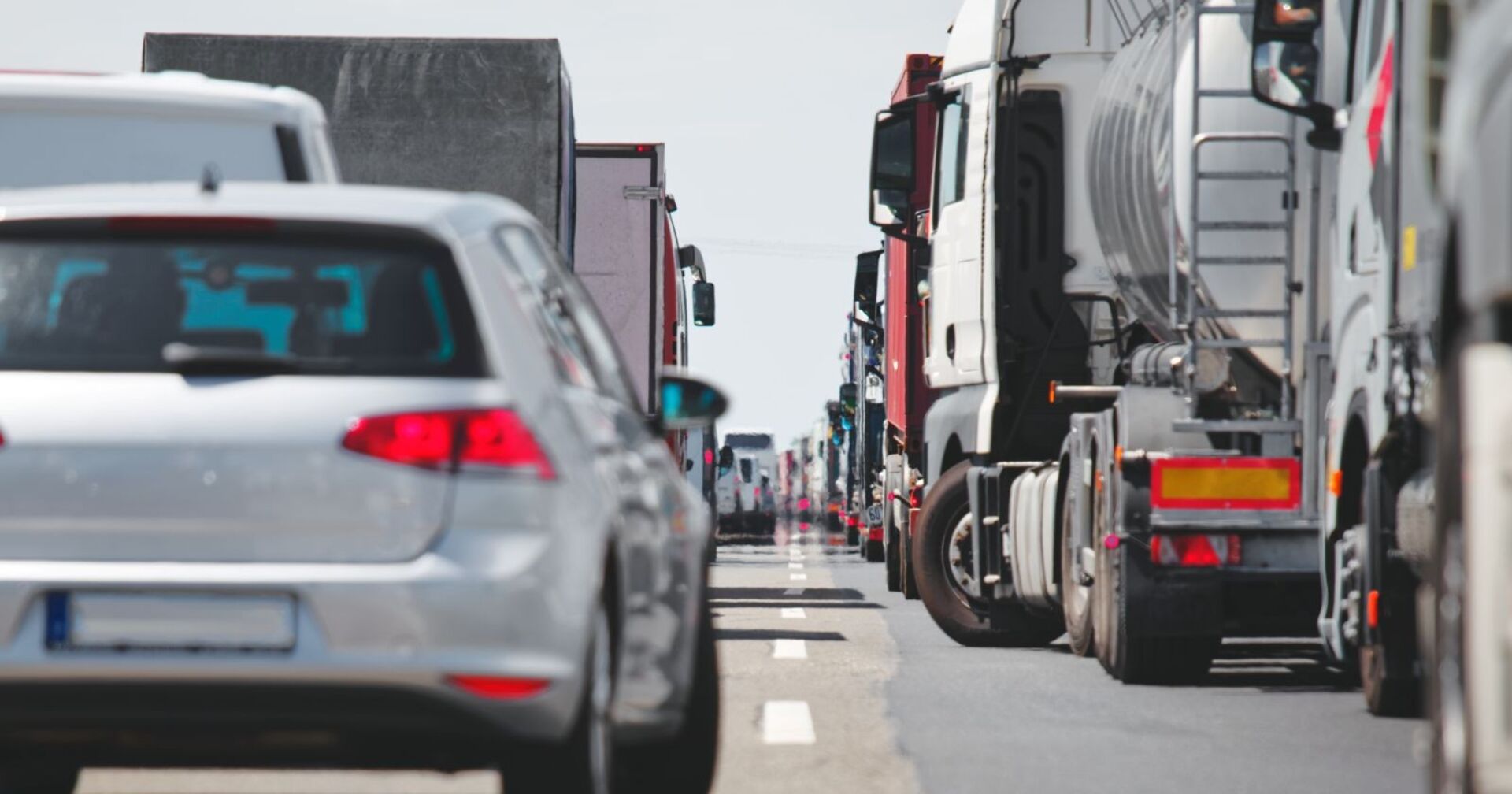Stau auf einer Österreichischen Autobahn