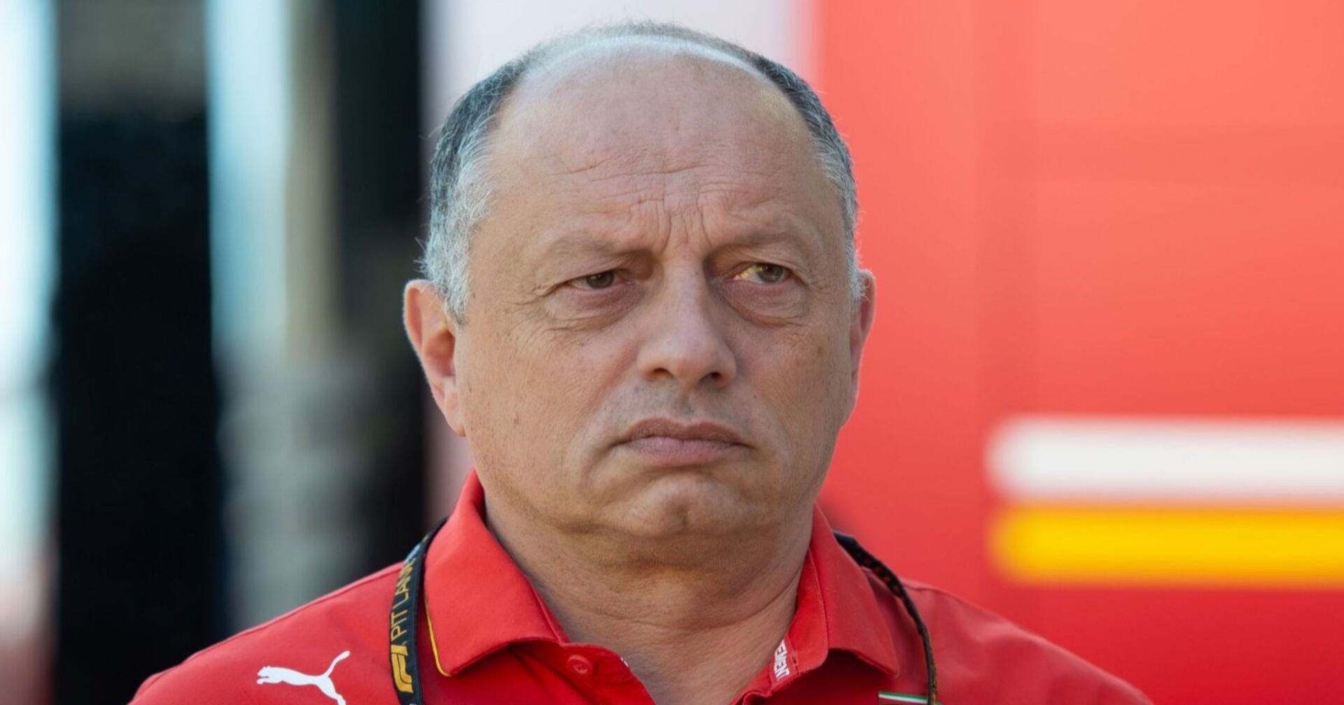 Ferraris Teamchef Fred Vasseur während des Grand Prix von Spanien
