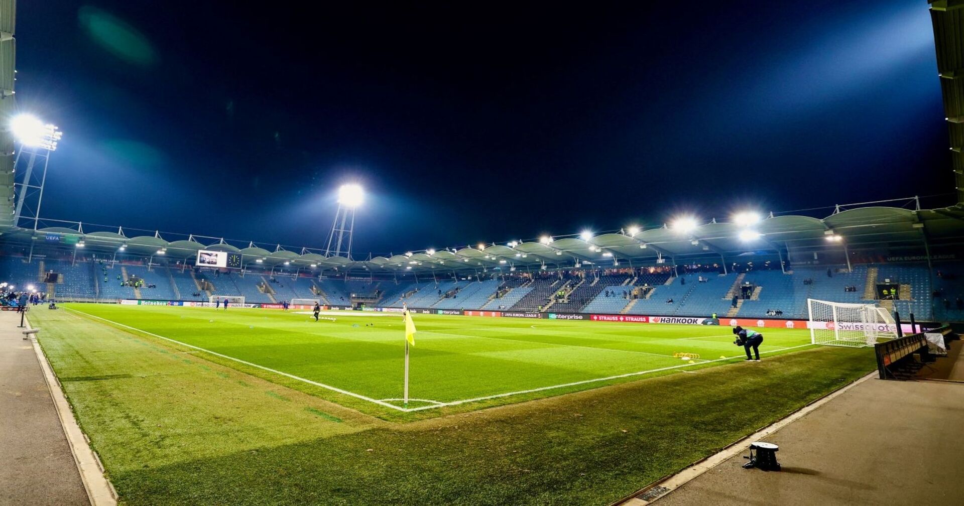 Ansicht der Merkur Arena in Graz-Liebenau