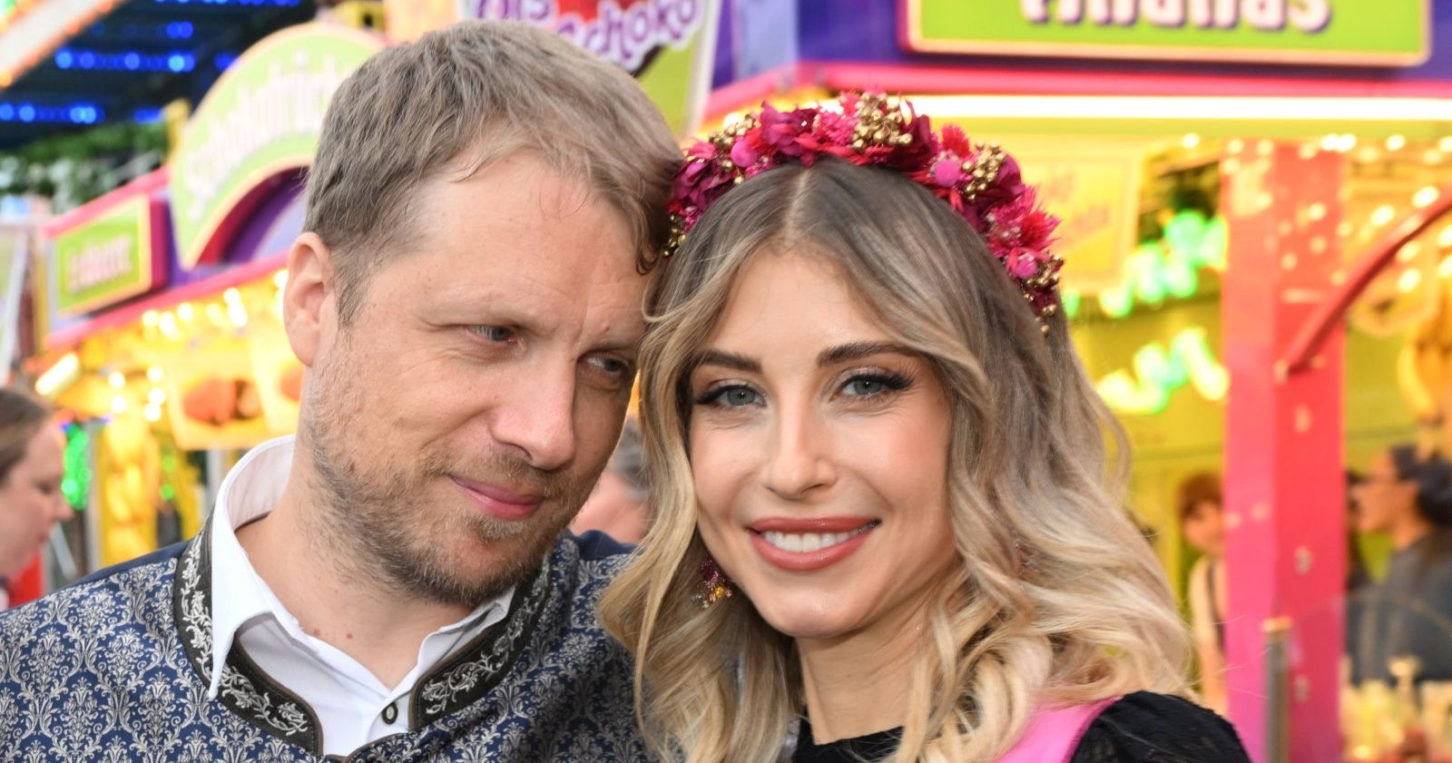 Oliver Pocher und Cathy Hummels Kopf an Kopf