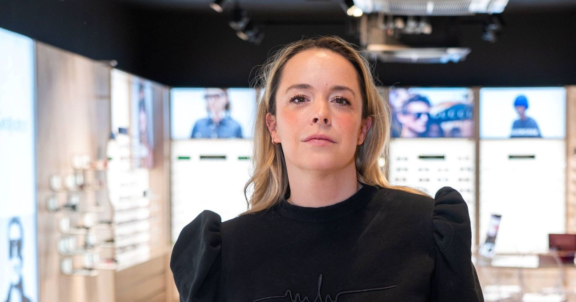 Marina Hoermanseder  mit schwarzem Top