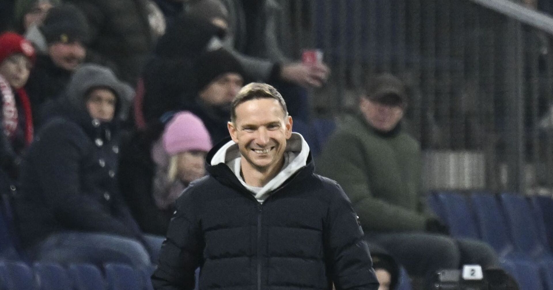 Pepijn Lijnders während eines Matches von Salzburg gegen Rapid Wien