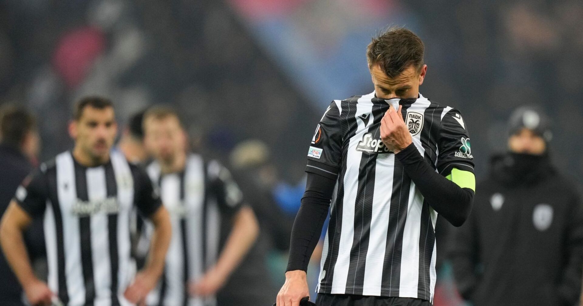 Stefan Schwab während des Europa League Spiels gegen FCSB