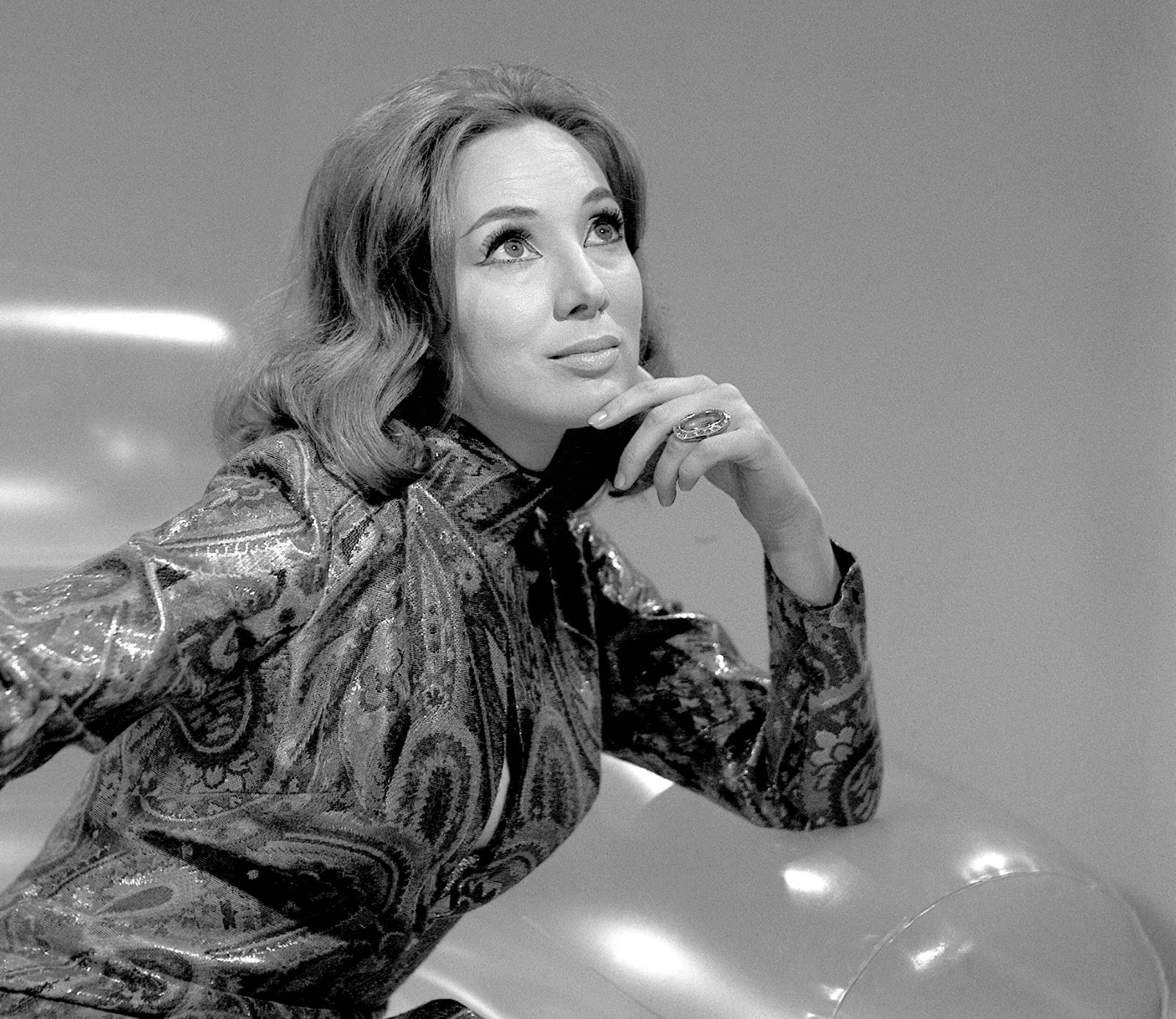 Schwarz-weiß Aufnahme von Topsy Küppers aus 1968.