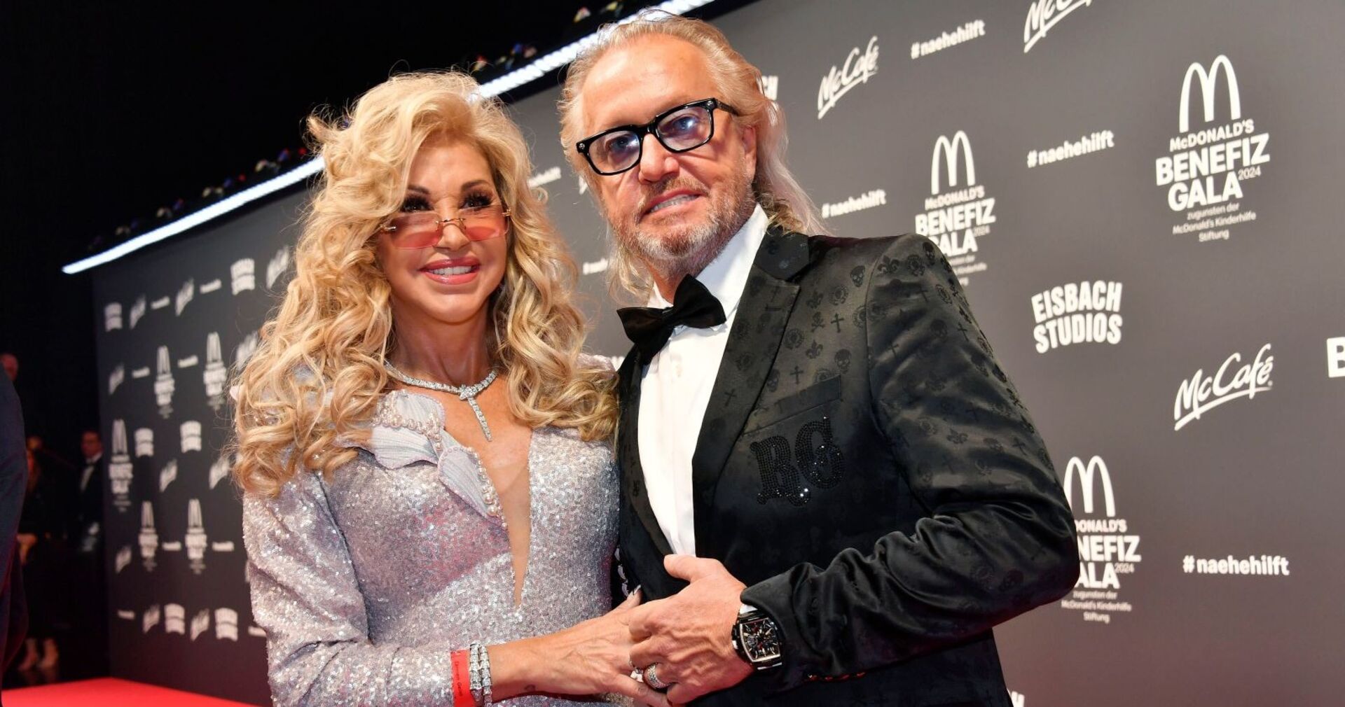 Carmen und Robert Geiss auf einer Veranstaltung.